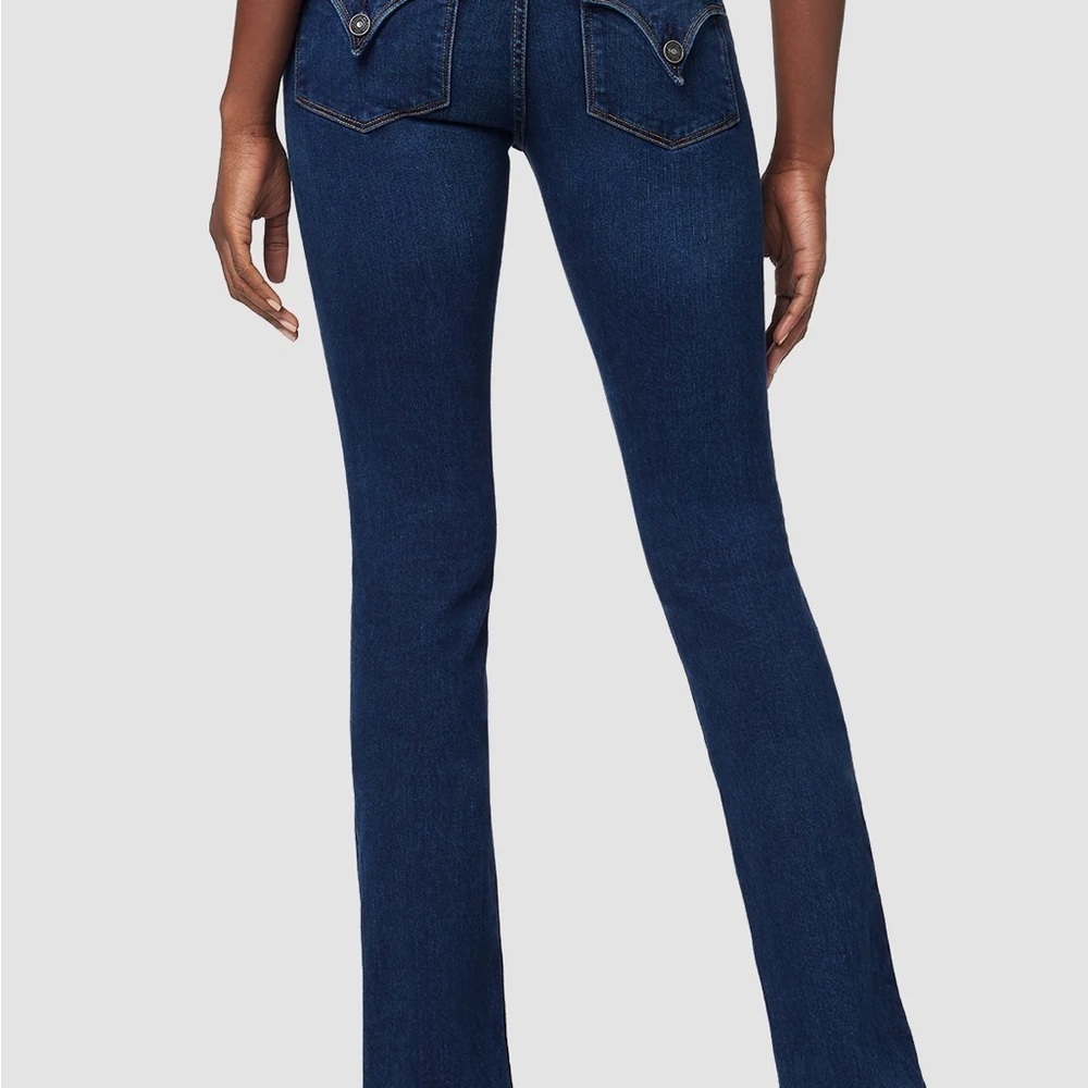 Hudson Beth Mid-Rise Baby Bootcut dark wash Jean 27